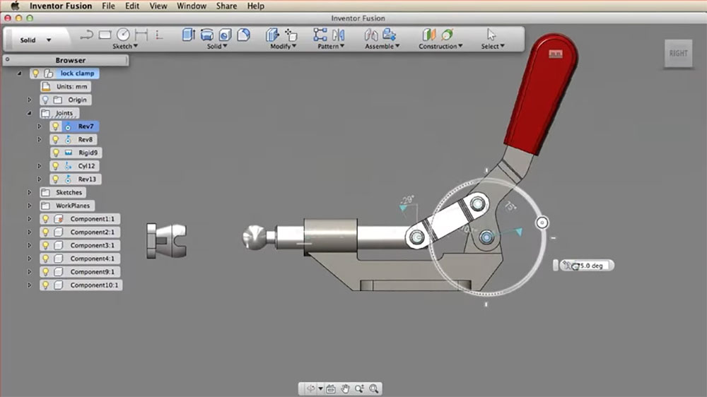 study joints 3d model