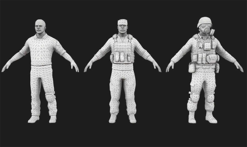 3d character retopology