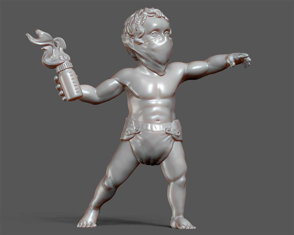 what is 3d sculpting