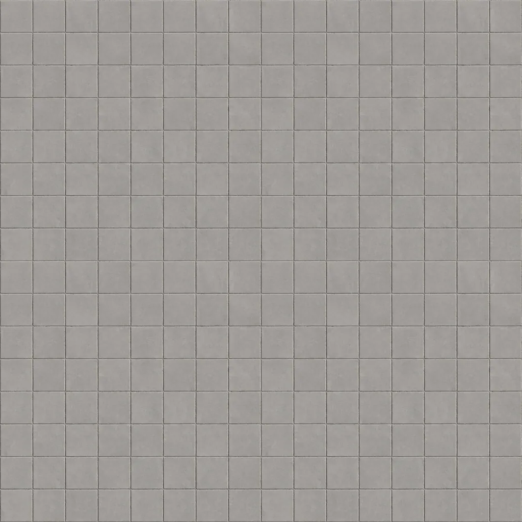 Concrete paving slabs, seamless texture, AI-generated, shown repeated 2 x 2