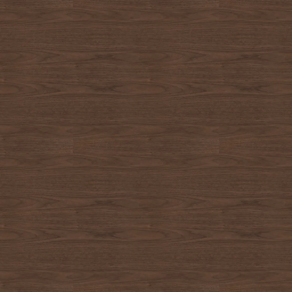 Walnut veneer, seamless texture, AI-generated, shown repeated 2 x 2