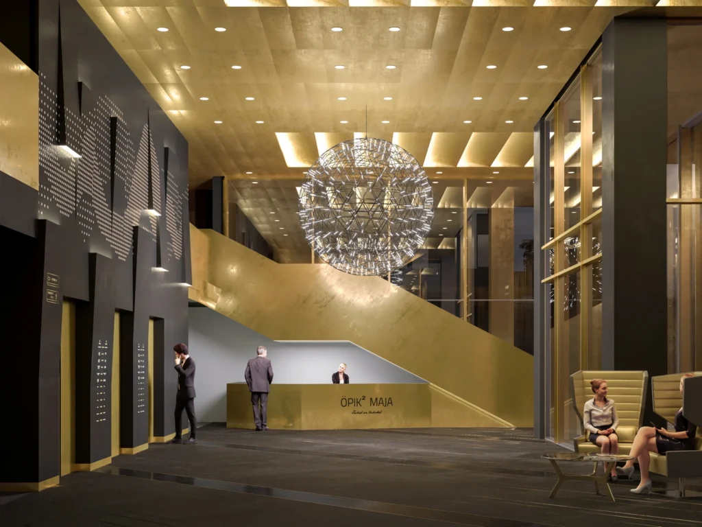 architectural visualization interior opik2 Estonia